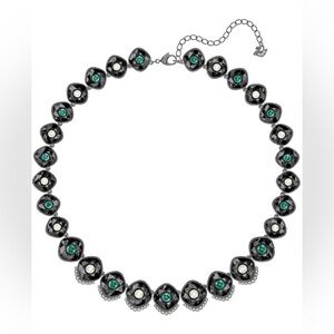 Swarovski Crystal 'Black Baroque Necklace'